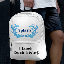 Load image into Gallery viewer, Splash & Love Dock Diving Backpack-White