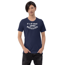 Load image into Gallery viewer, Good w/ Paws in Hearts Breeding Conformation T-Shirts - Dark