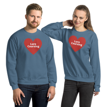 Load image into Gallery viewer, Lure Coursing in Heart Sweatshirts
