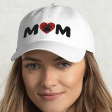 Load image into Gallery viewer, Mom w/ Dog Paw in Heart Light Hats