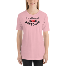 Load image into Gallery viewer, Good w/ Paws in Hearts Breeding Conformation T-Shirts - Light