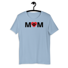 Load image into Gallery viewer, Mom w/ Dog Paw in Heart Light T-Shirts