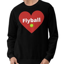 Load image into Gallery viewer, Flyball in Heart Sweatshirts