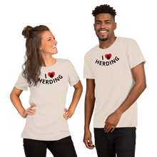 Load image into Gallery viewer, I Heart w/ Paw Herding T-Shirts - Light