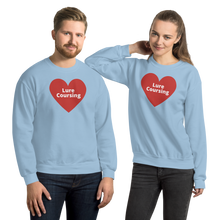 Load image into Gallery viewer, Lure Coursing in Heart Sweatshirts