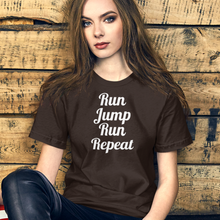 Load image into Gallery viewer, Run/Repeat Agility T-Shirts - Dark