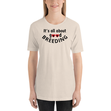 Load image into Gallery viewer, Good w/ Paws in Hearts Breeding Conformation T-Shirts - Light