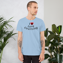 Load image into Gallery viewer, I Heart w/ Paw Lure Coursing Light T-Shirts