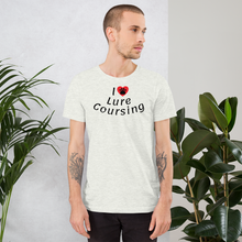 Load image into Gallery viewer, I Heart w/ Paw Lure Coursing Light T-Shirts
