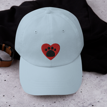 Load image into Gallery viewer, Paw in Heart Dog Light Hats