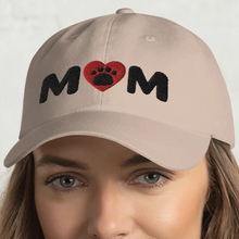 Load image into Gallery viewer, Mom w/ Dog Paw in Heart Light Hats
