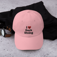 Load image into Gallery viewer, I Heart w/ Paw Dock Diving Hats - Light