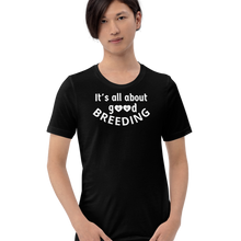 Load image into Gallery viewer, Good w/ Paws in Hearts Breeding Conformation T-Shirts - Dark