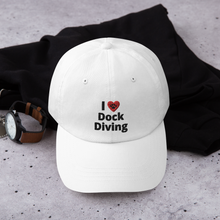 Load image into Gallery viewer, I Heart w/ Paw Dock Diving Hats - Light