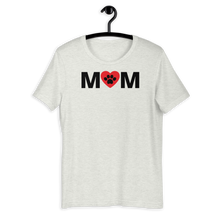 Load image into Gallery viewer, Mom w/ Dog Paw in Heart Light T-Shirts