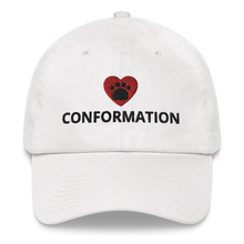 Load image into Gallery viewer, Heart w/ Paw Conformation Hats - Light