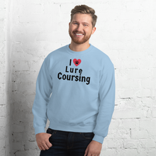 Load image into Gallery viewer, I Heart w/ Paw Lure Coursing Sweatshirts - Light