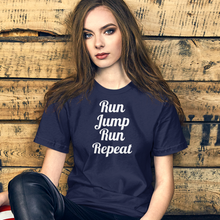 Load image into Gallery viewer, Run/Repeat Agility T-Shirts - Dark