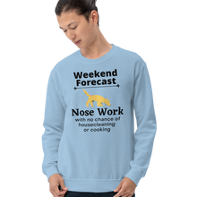Load image into Gallery viewer, Nose Work Weekend Forecast Sweatshirts - Light