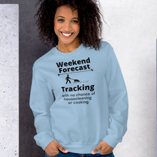 Load image into Gallery viewer, Tracking Weekend Forecast Sweatshirts - Light