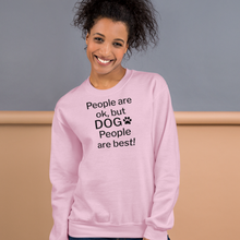 Load image into Gallery viewer, Dog People are Best! Sweatshirts - Light