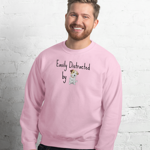 Easily Distracted by Russell Terriers Sweatshirts - Light