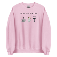 Load image into Gallery viewer, Russell Terrier Plan for the Day Sweatshirts - Light