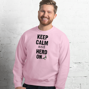Keep Calm and Duck Herd On Sweatshirts - Light