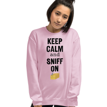Load image into Gallery viewer, Keep Calm & Sniff On Barn Hunt Sweatshirts - Light