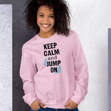 Load image into Gallery viewer, Keep Calm & Jump On Dock Diving Sweatshirts - Light