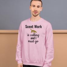 Load image into Gallery viewer, Scent Work is Calling Sweatshirts - Light