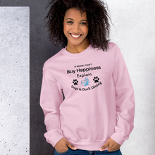 Load image into Gallery viewer, Buy Happiness w/ Dogs & Dock Diving Sweatshirts - Light