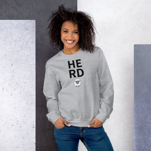 Load image into Gallery viewer, Stacked Herd with Sheep Sweatshirts - Light