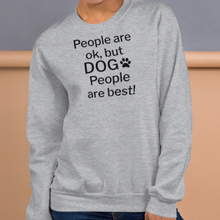 Load image into Gallery viewer, Dog People are Best! Sweatshirts - Light