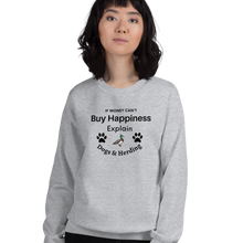 Load image into Gallery viewer, Buy Happiness w/ Dogs & Duck Herding Sweatshirts - Light