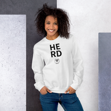 Load image into Gallery viewer, Stacked Herd with Sheep Sweatshirts - Light