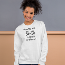 Load image into Gallery viewer, Dog People are Best! Sweatshirts - Light