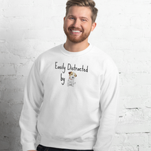 Load image into Gallery viewer, Easily Distracted by Russell Terriers Sweatshirts - Light