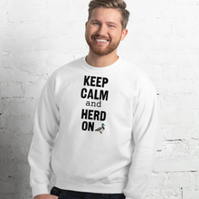 Load image into Gallery viewer, Keep Calm and Duck Herd On Sweatshirts - Light
