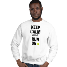 Load image into Gallery viewer, Keep Calm & Run On Flyball with Tennis Ball Sweatshirts - Light