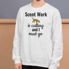 Load image into Gallery viewer, Scent Work is Calling Sweatshirts - Light