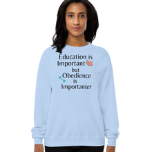 Load image into Gallery viewer, Obedience is Importanter Sweatshirts - Light