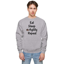 Load image into Gallery viewer, Eat Sleep Agility Repeat Sweatshirts - Light