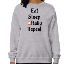 Load image into Gallery viewer, Eat Sleep Rally Repeat Sweatshirts - Light