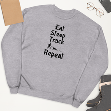 Load image into Gallery viewer, Eat, Sleep Track Repeat Sweatshirts - Light