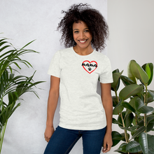 Load image into Gallery viewer, Mama with Paw in Heart T-Shirts - Light