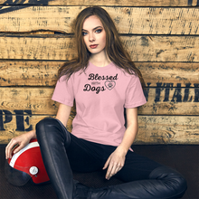 Load image into Gallery viewer, Blessed with Dogs T-Shirts - Light