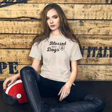 Load image into Gallery viewer, Blessed with Dogs T-Shirts - Light