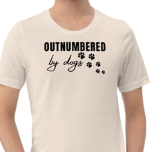 Load image into Gallery viewer, Outnumbered by Dogs T-Shirts - Light