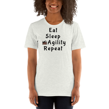 Load image into Gallery viewer, Eat Sleep Agility Repeat with Jump T-Shirt - Light